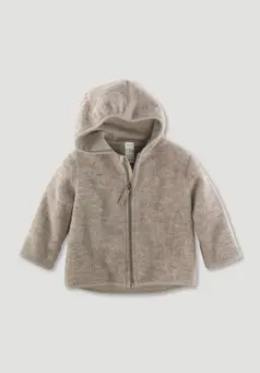 Wollfleece Jacke aus reiner Bio-Merinowolle