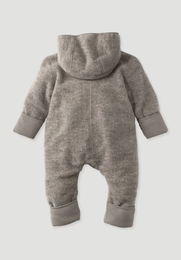 Wollfleece Overall aus reiner Bio-Merinowolle - 1