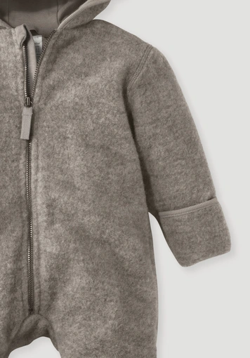 Wollfleece Overall aus reiner Bio-Merinowolle - 2