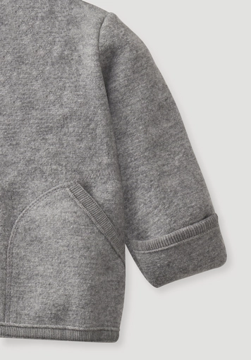 Wollwalk Jacke aus reiner Bio-Merinowolle - 2