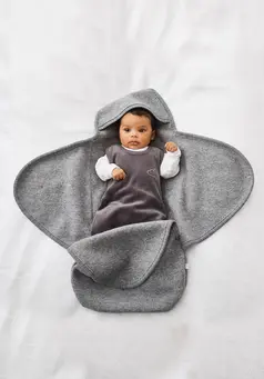 Walksack made from pure organic merino wool