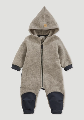 Wollwalk Overall aus Bio-Merinowolle mit Softshell - 2