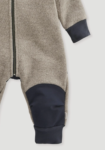 Wool walk overall made of organic merino wool with softshell - 4