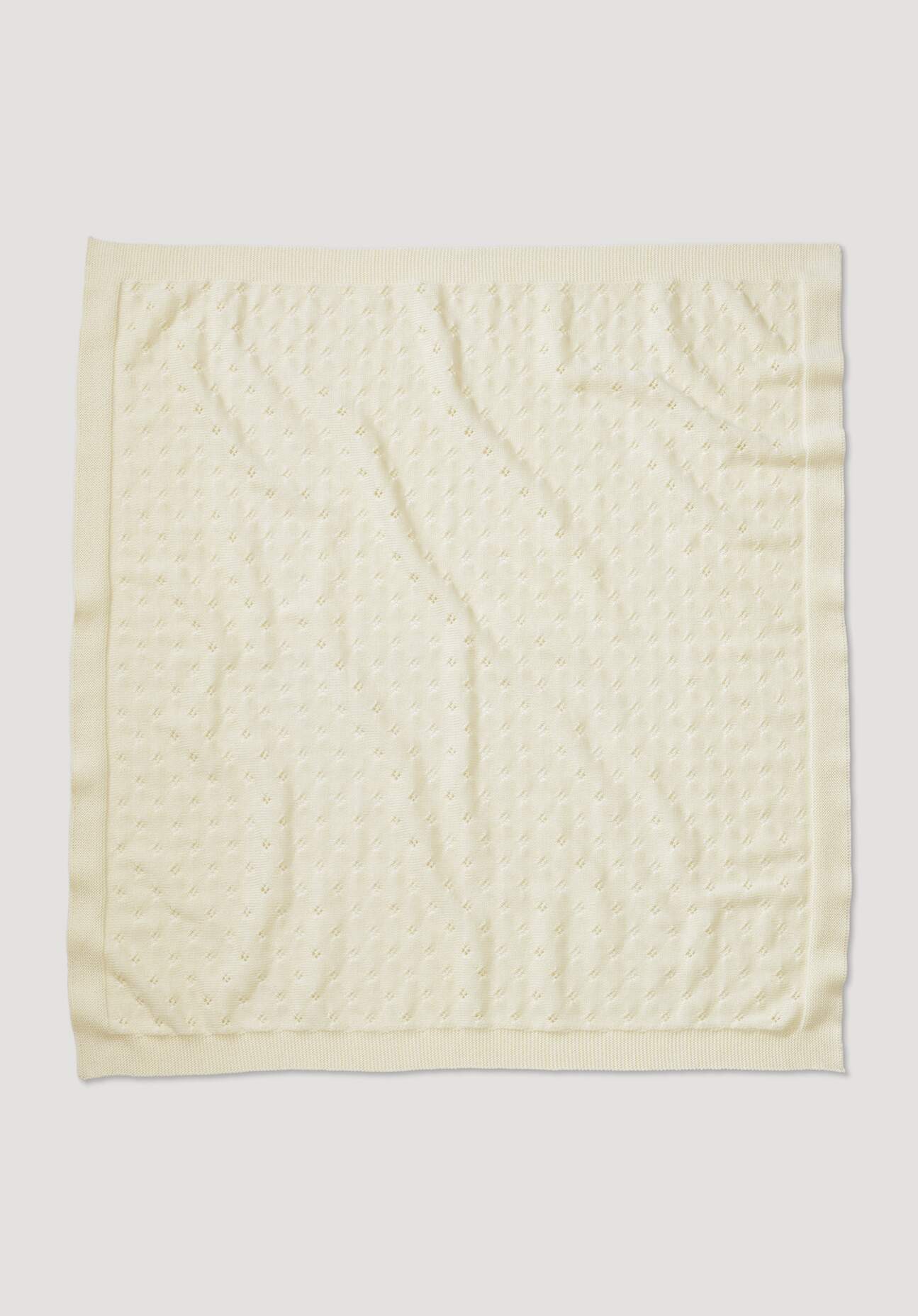 hessnatur Baby Schurwolldecke aus Bio-Merinowolle - naturfarben Grösse80x100 cm