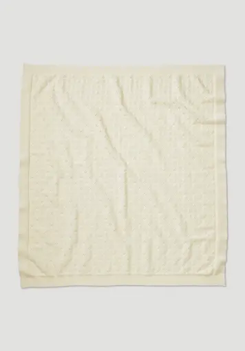 Baby Strickdecke aus reiner Bio-Merinowolle - 0
