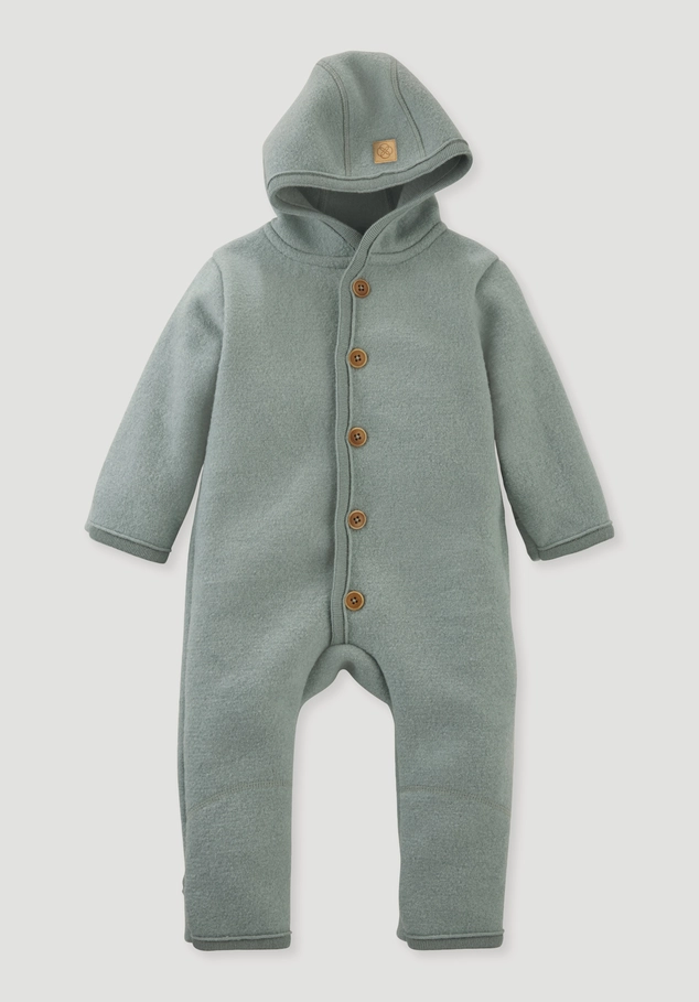 Wollwalk Overall aus reiner Bio-Merinowolle