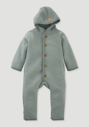 Wool walk overall made from pure organic merino wool - 0