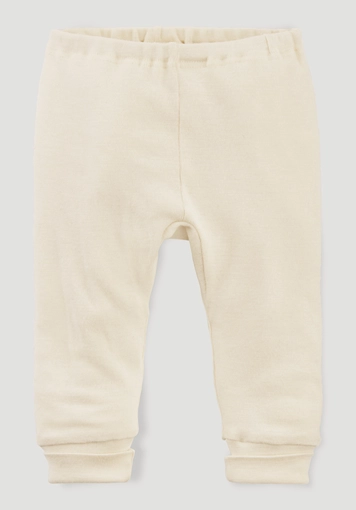 Pyjama aus Bio-Baumwolle mit Bio-Merinowolle und Seide - 0