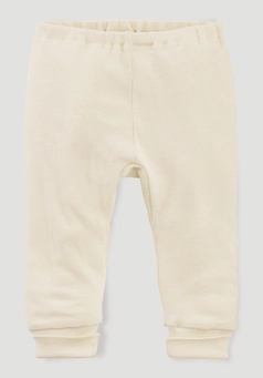 Organic cotton pajamas with organic merino wool and silk