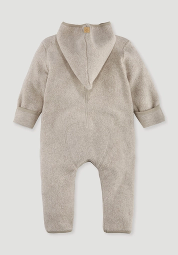 Fleece overall made of pure organic cotton - 2