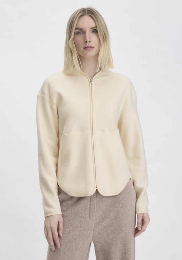 hessnatur, Fleece jacket Relaxed ACTIVE LIGHT made of pure organic cotton