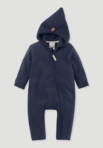 Fleece Overall aus reiner Bio-Baumwolle - 0