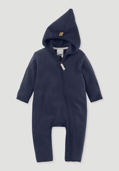 Fleece overall made of pure organic cotton