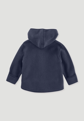 Fleece jacket made of pure organic cotton - 1