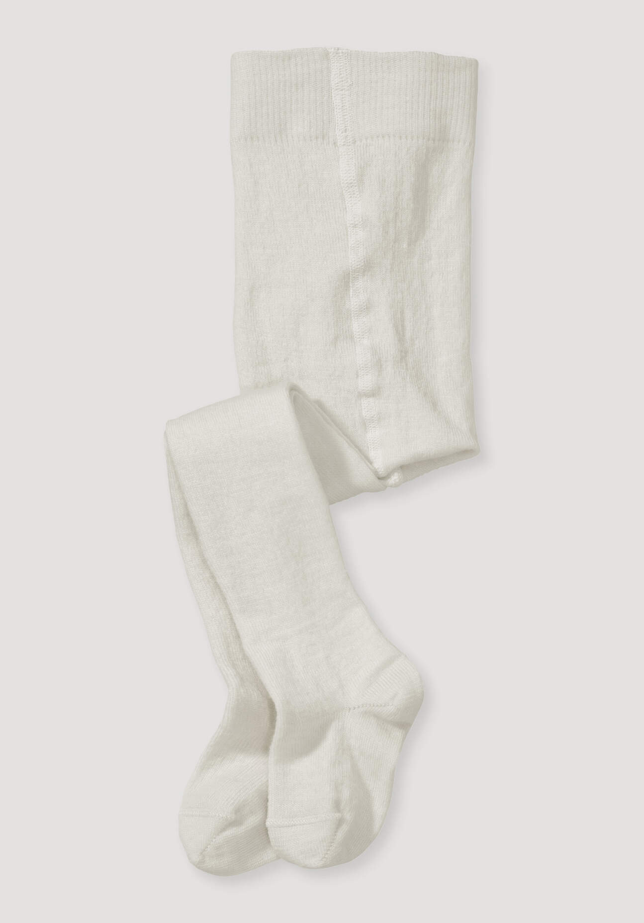hessnatur Baby Woll-Strumpfhose aus Bio-Merinowolle mit Bio-Baumwolle - naturfarben Grösse50/56