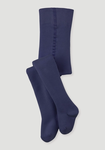 Plush tights made from organic cotton - 1