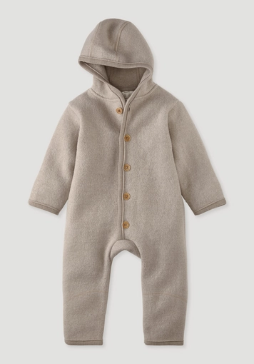 Wollwalk Overall aus reiner Bio-Merinowolle - 0