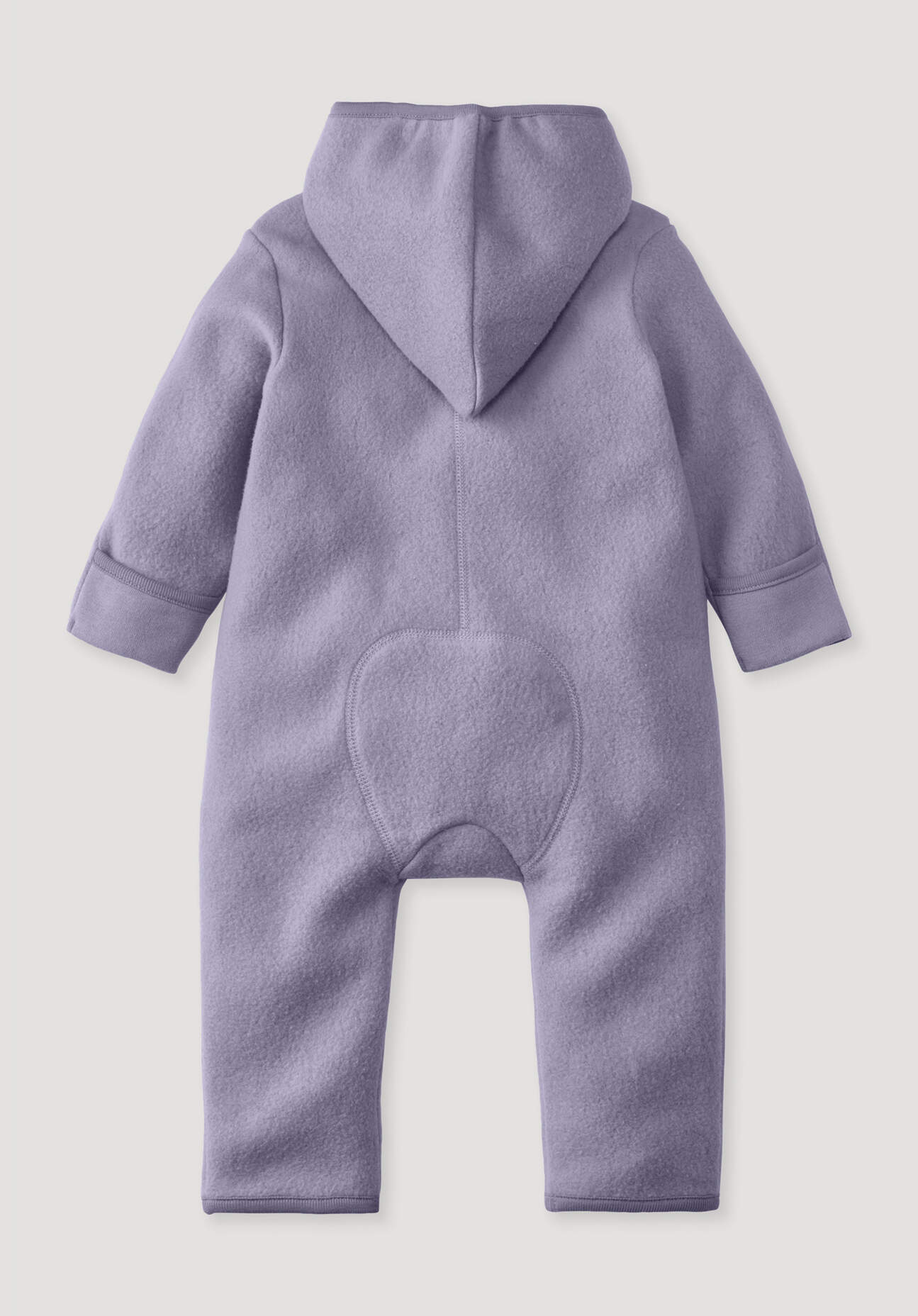 Thumbnail - hessnatur Baby Fleece Overall Regular aus Bio-Baumwolle - lila - Größe 86/92