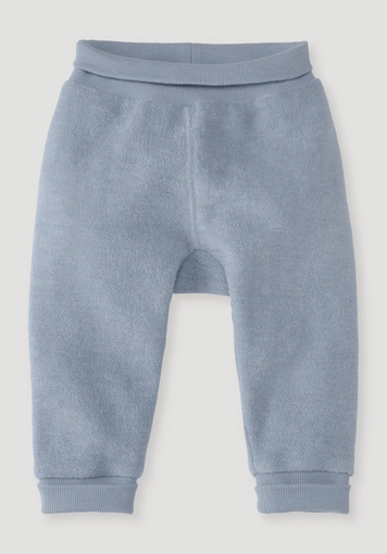 Wool terry trousers made from pure organic merino wool Wool terry trousers made from pure organic merino wool
