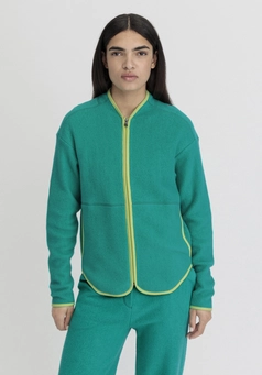 Fleece Jacke Relaxed ACTIVE LIGHT aus reiner Bio-Baumwolle