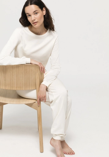 Pyjama PURE NATURE aus reiner Bio-Baumwolle - 0