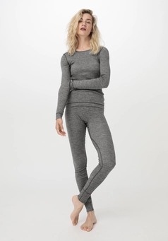 Long-sleeved shirt SILK & WARM TOUCH with organic merino wool and silk