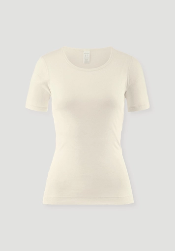 T-Shirt SILK & WARM TOUCH mit Bio-Merinowolle und Seide T-Shirt SILK & WARM TOUCH mit Bio-Merinowolle und Seide