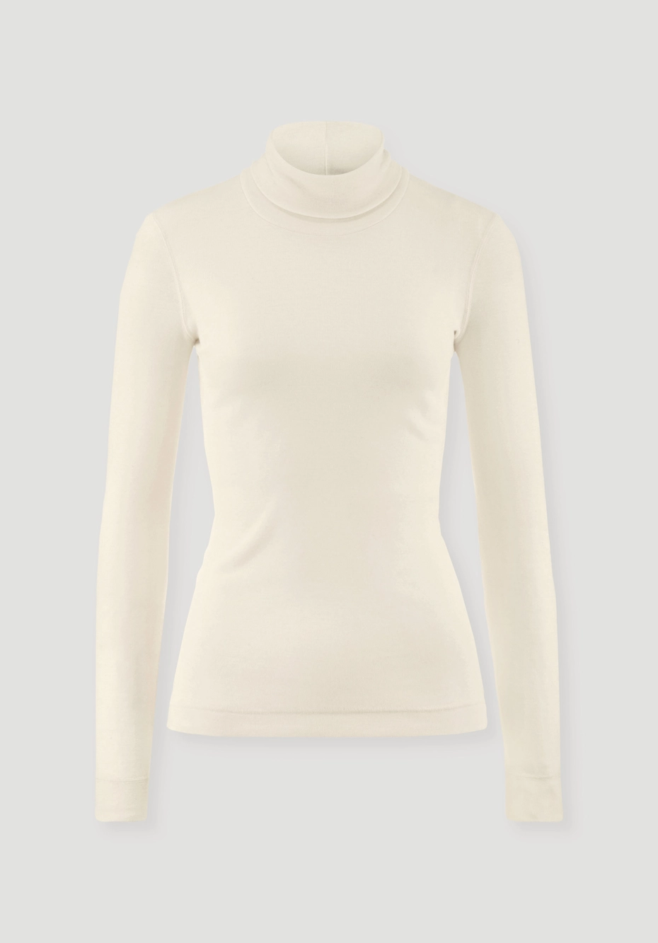 Long-sleeved top SILK & WARM TOUCH with organic merino wool and