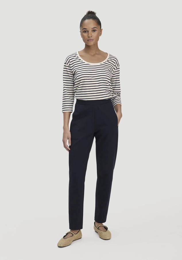 Jersey pants regular made of organic cotton