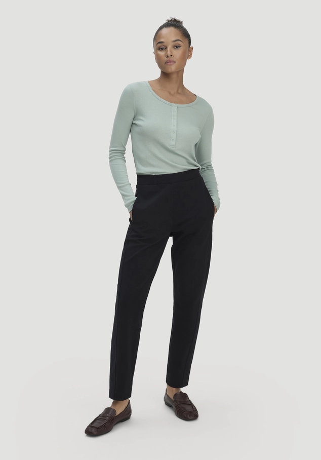 Jersey pants regular made of organic cotton