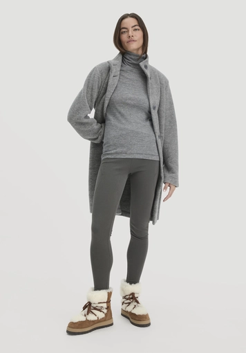 Longsleeve SILK & WARM TOUCH mit Bio-Merinowolle und Seide - 1