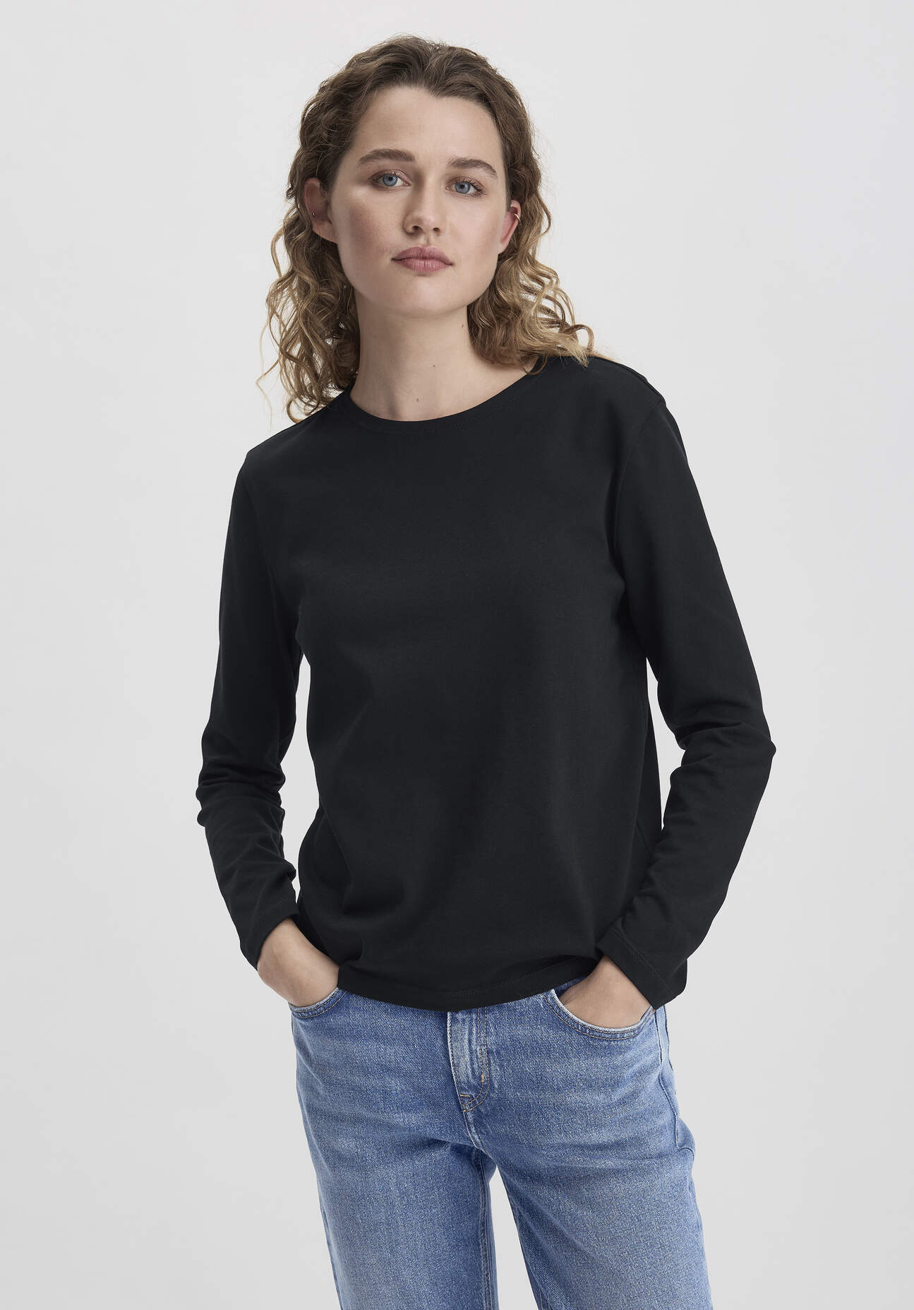 Thumbnail - Langarmshirt aus reiner Bio-Baumwolle