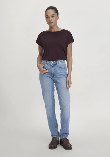 Jeans HANNA Mom High Rise aus reinem Bio-Denim - 0