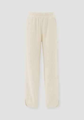 Musselin Schlafhose Regular PURE COMFORT aus reiner Bio-Baumwolle