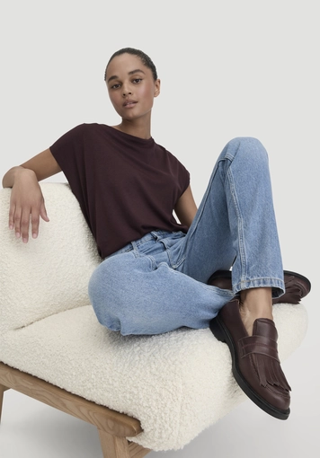 Jeans HANNA Mom High Rise aus reinem Bio-Denim - 3