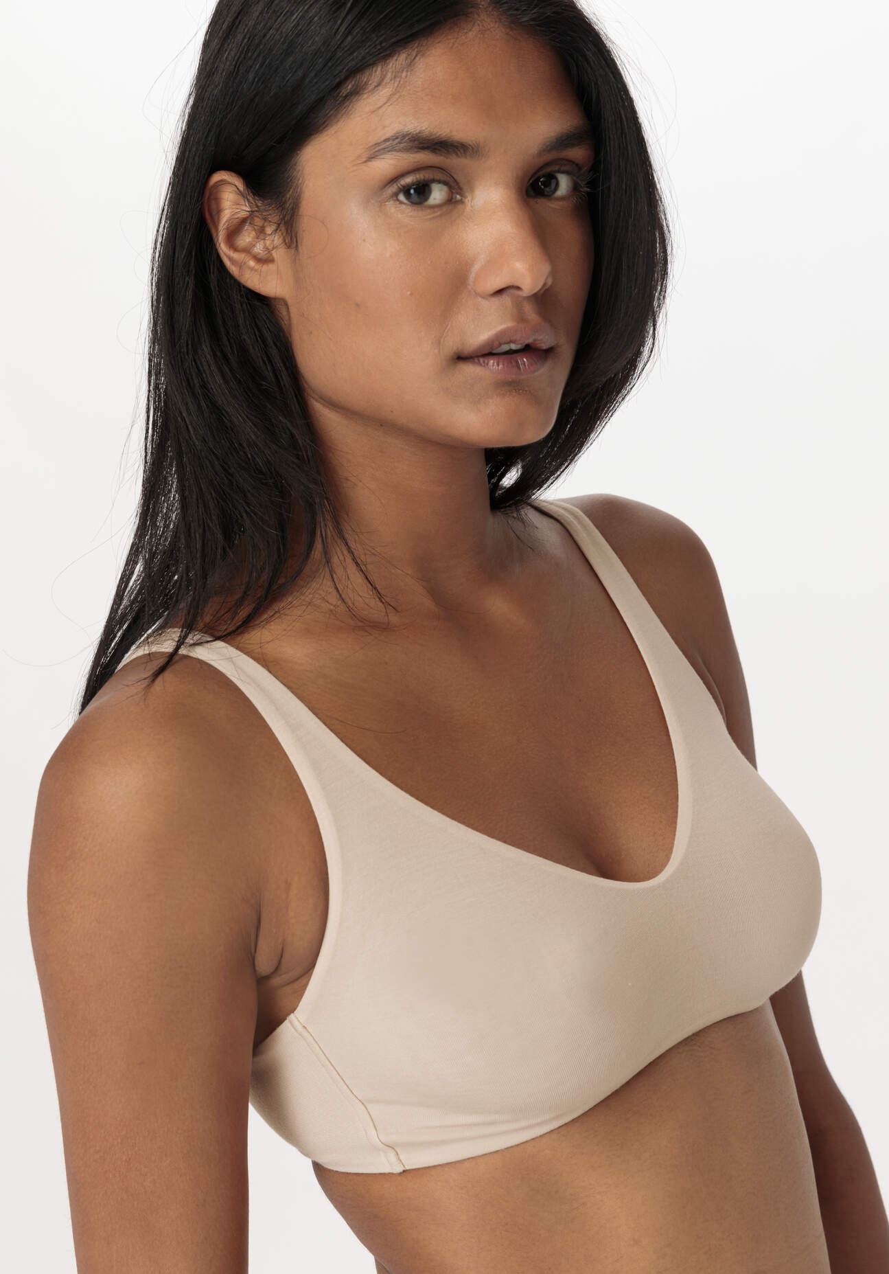 hessnatur Damen Soft BH PURE SENSE aus TENCEL™ Modal - rosa Grösse36