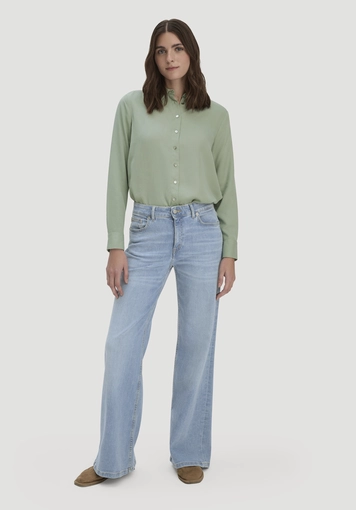 Jeans ALVA Wide Leg aus Bio-Denim - 0