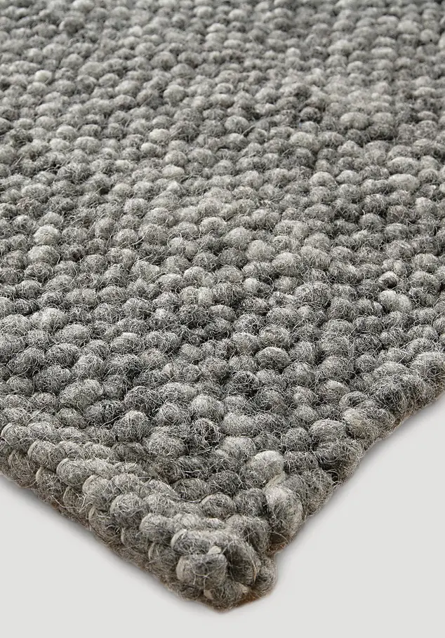 Rhönschaf woven carpet made from regional virgin wool