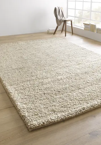 Rhönschaf loop rug made from regional virgin wool - 2