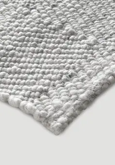 Woven carpet RUGA made from regional new wool