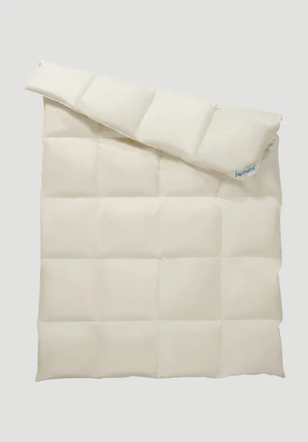 Down duvet very warm