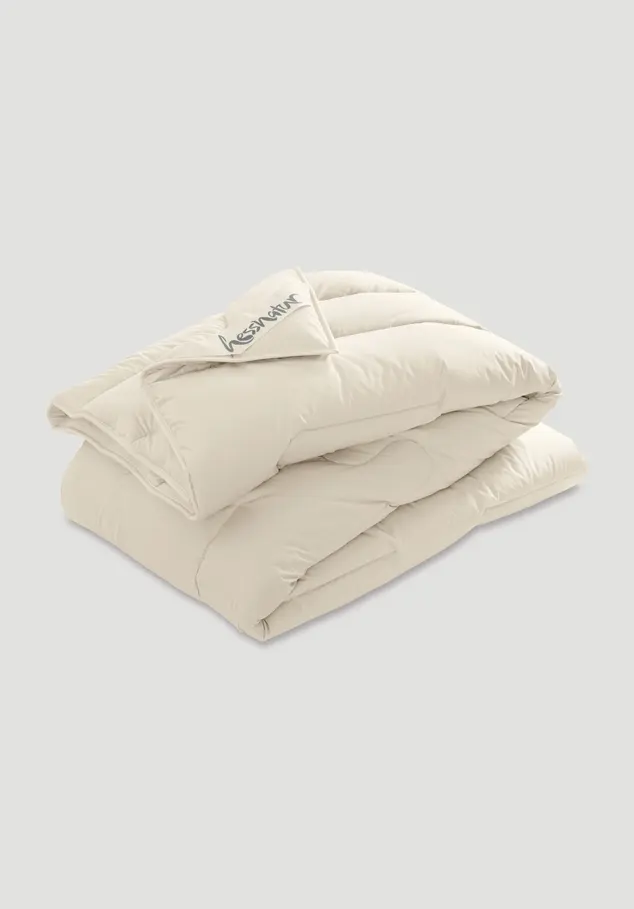 Duo duvet made of camel hair