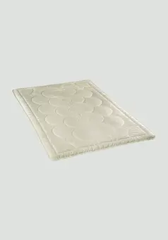 All-season duvet with tussah silk