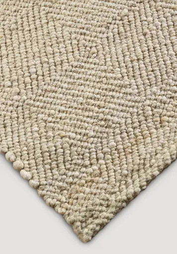 Woven carpet RUGA made from regional new wool