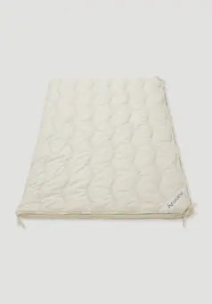 4-season duvet made of organic virgin wool