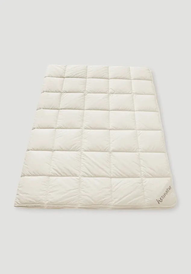 Summer duvet with hemp and organic cotton