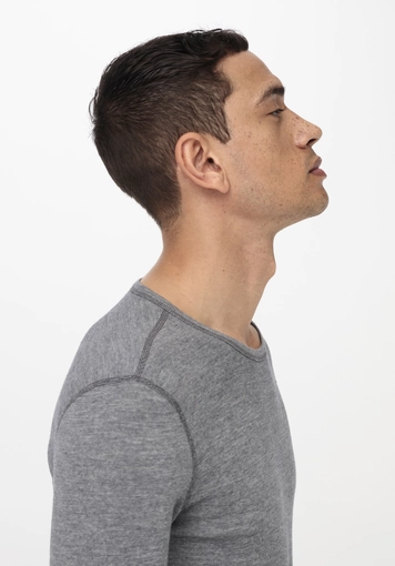 Longsleeve PURE FUNCTION mit Bio-Merinowolle und Seide - 0