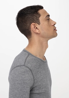 Longsleeve PURE FUNCTION mit Bio-Merinowolle und Seide