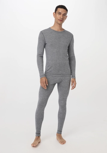 Longsleeve PURE FUNCTION mit Bio-Merinowolle und Seide - 1
