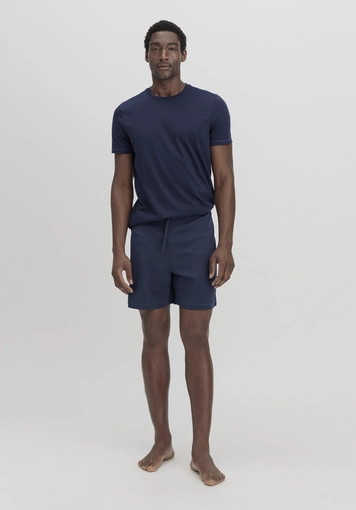 Schlaf Shorts Relaxed aus Bio-Baumwolle - 0